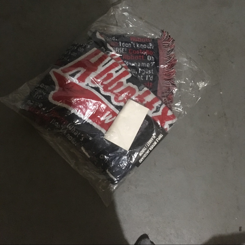 New Jersey Devils Woven Throw Blanket
